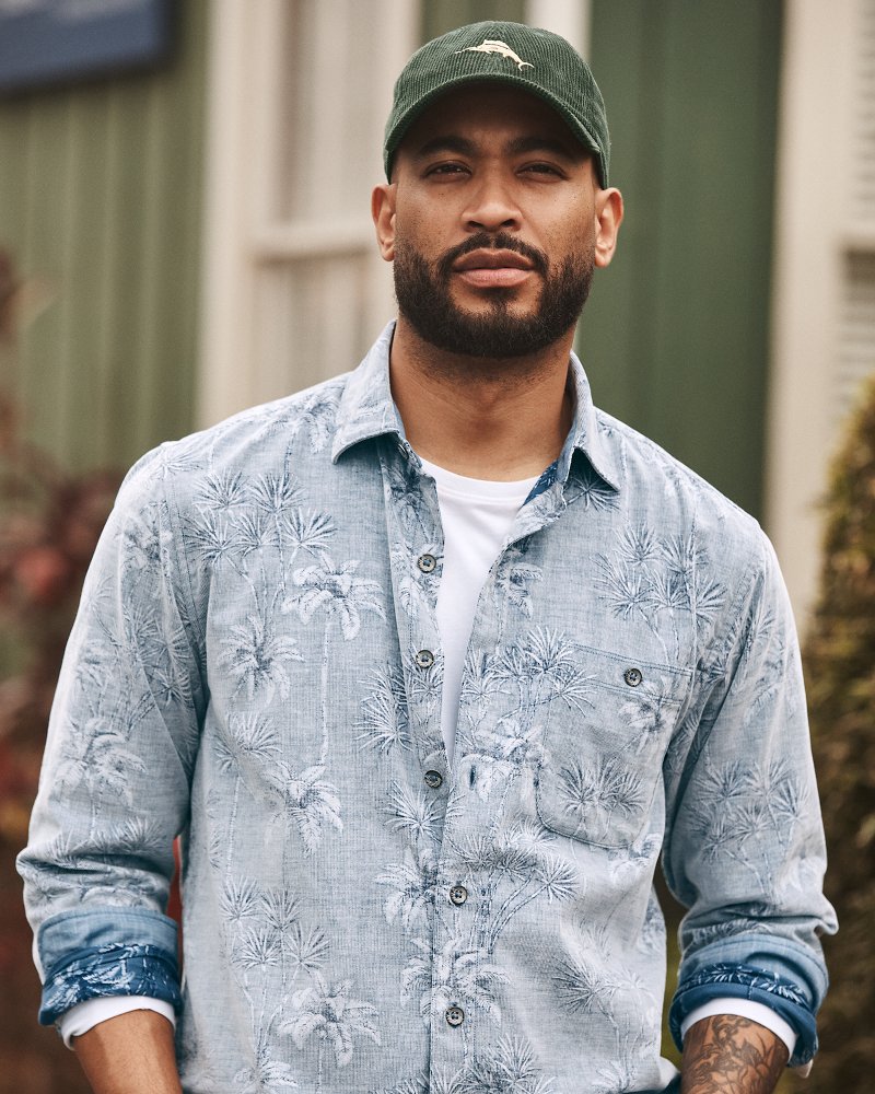 Coastline Cord Indigo Jungle Shirt