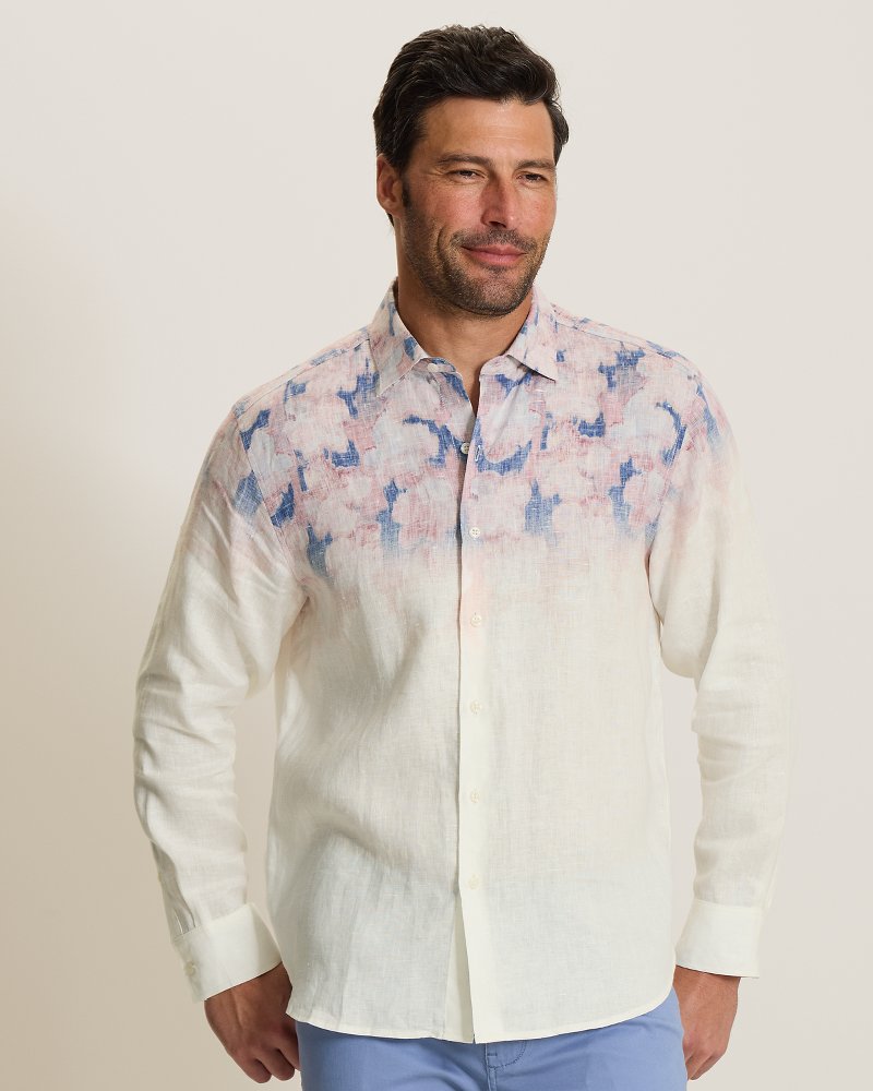 Alegra Fade Linen Long-Sleeve Shirt thumbnail 3