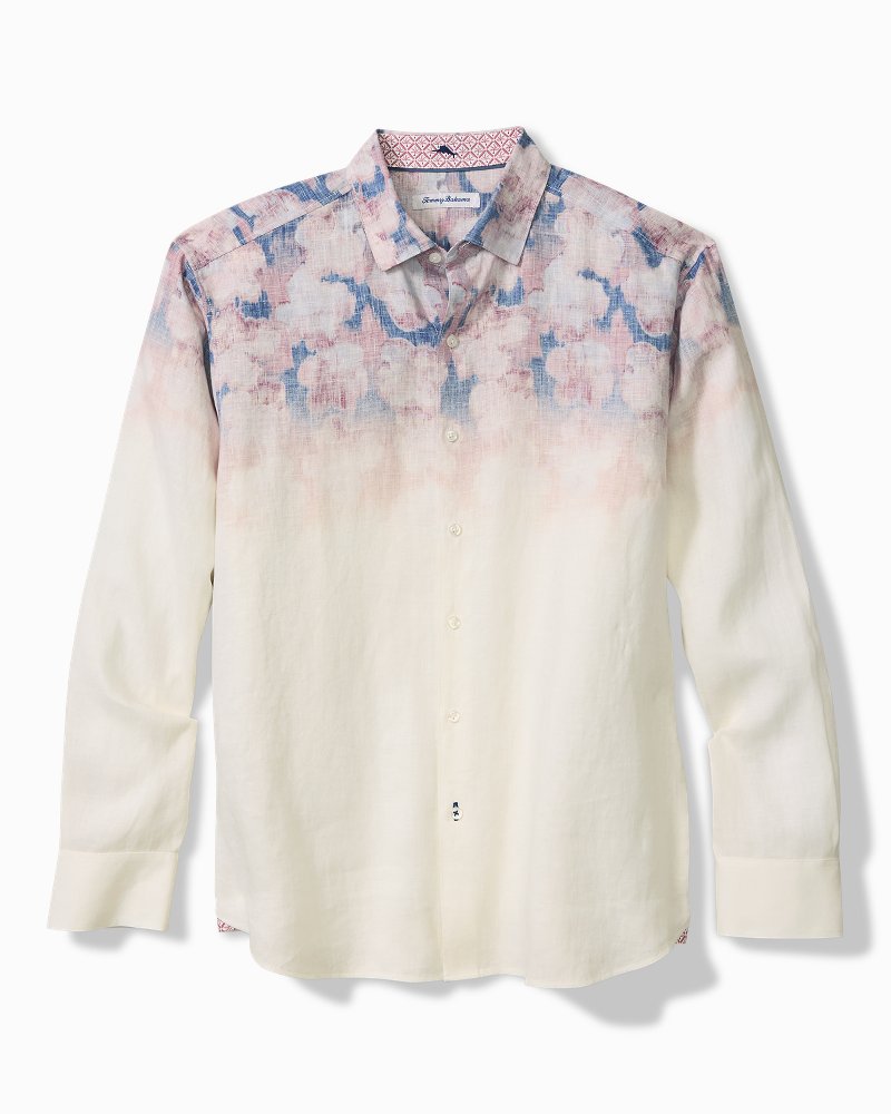 Alegra Fade Linen Long-Sleeve Shirt