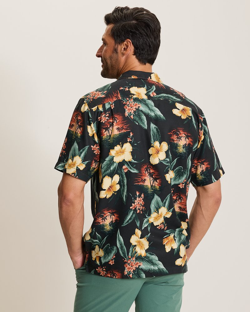 シャツ T/C PanamaWork S/S Shirt    M Kua Sunset Silk Camp Shirt