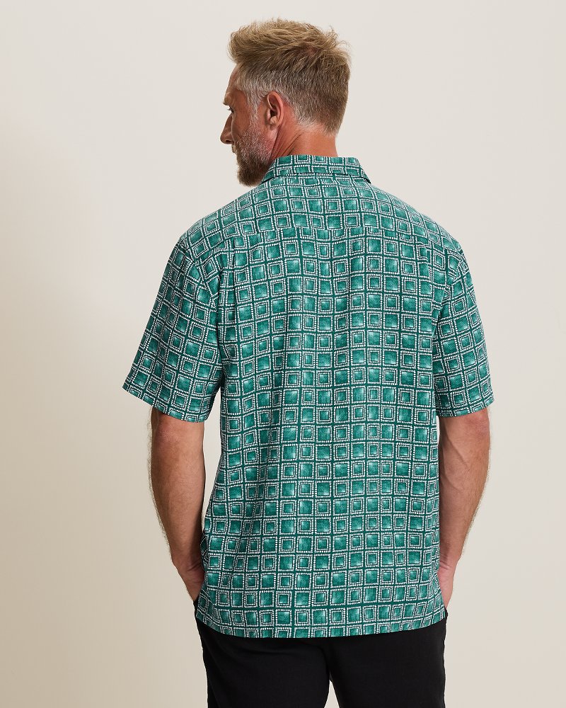 Torres Tiles Silk Camp Shirt