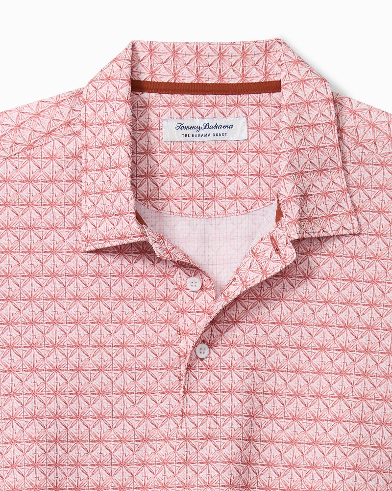 Bahama Coast Etched Geo IslandZone Polo