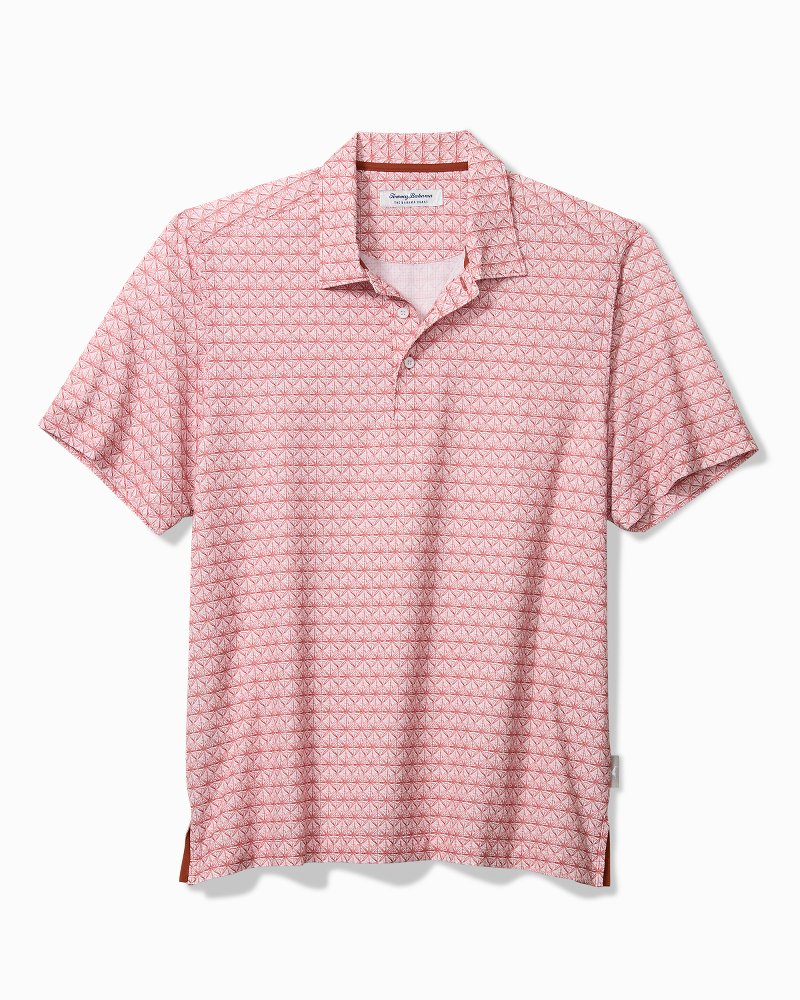 Bahama Coast Etched Geo IslandZone Polo