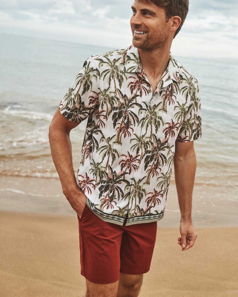 Bahama Coast Ping Palms IslandZone Camp Shirt