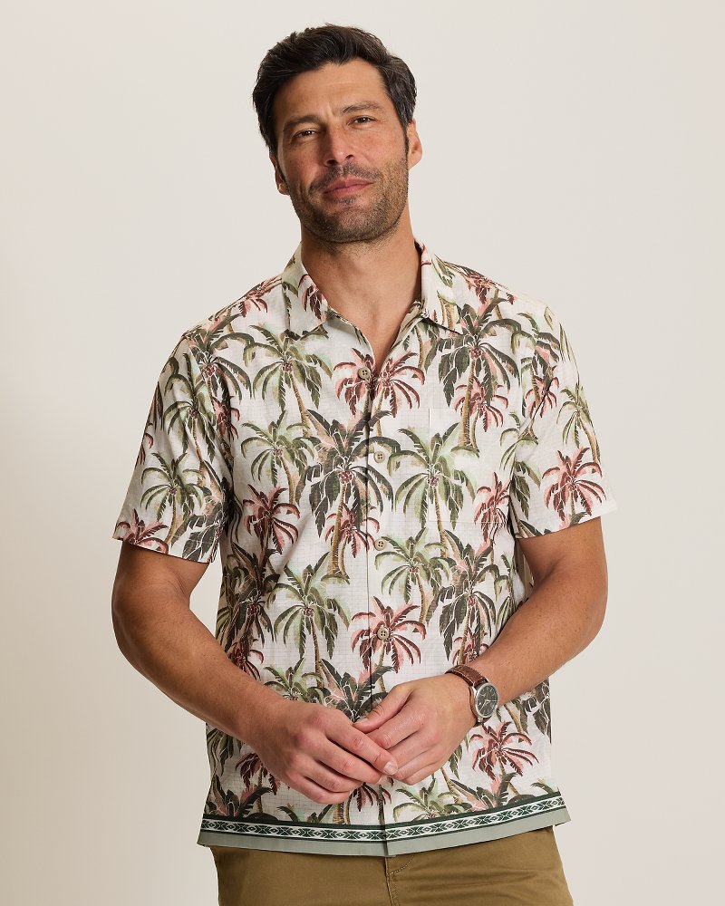 Bahama Coast Ping Palms IslandZone Camp Shirt