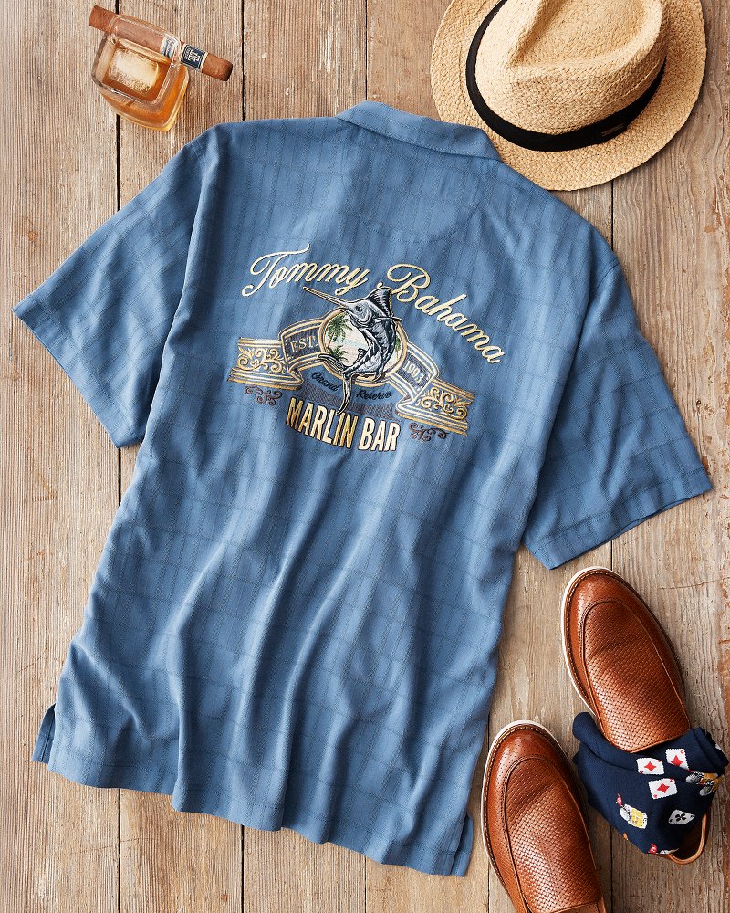 Coastal Ease Marlin Bar IslandZone Camp Shirt