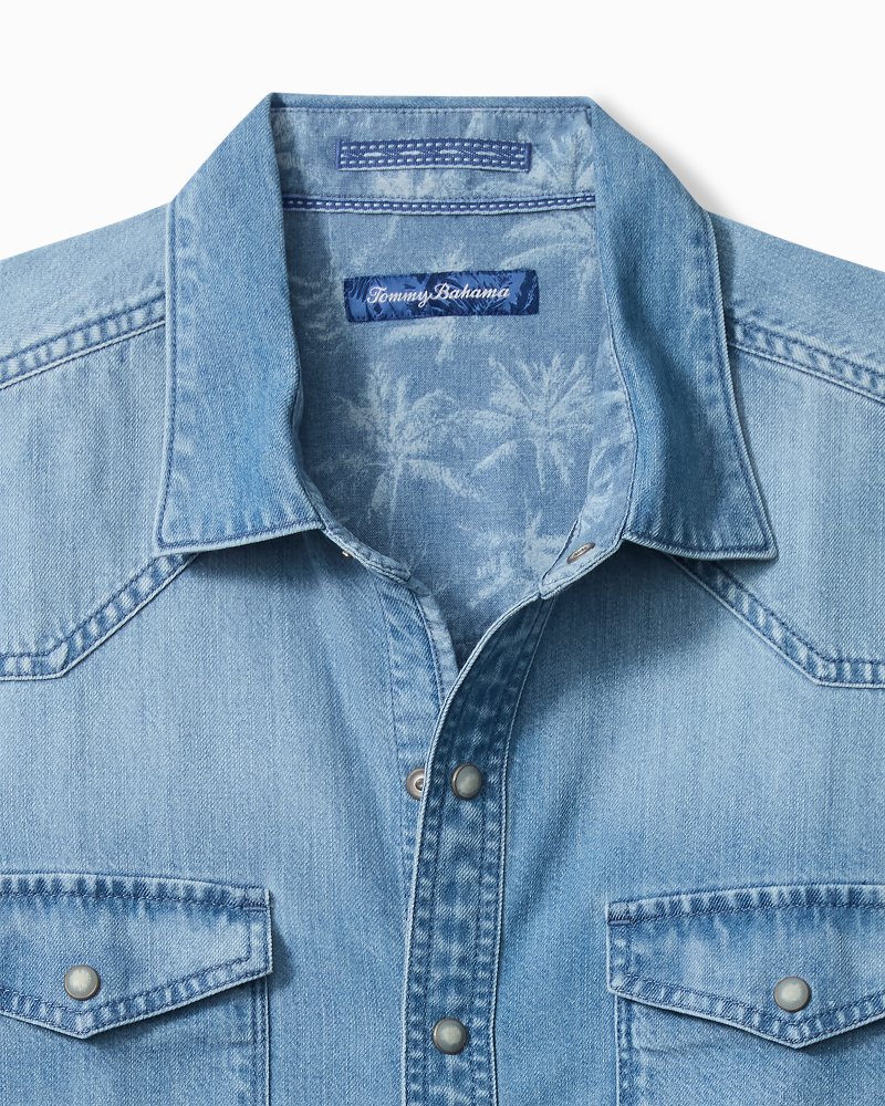 Eagle Canyon Blues Long-Sleeve Denim Shirt