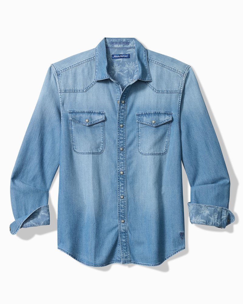 Eagle Canyon Blues Long-Sleeve Denim Shirt