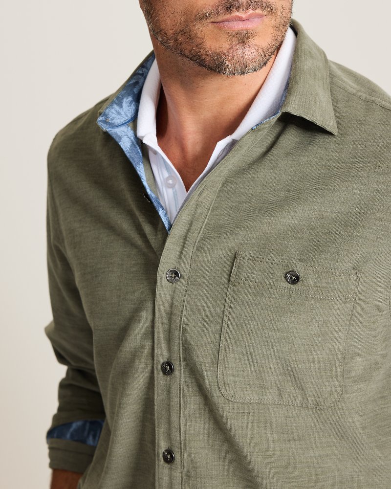 Coastline Cord Heather Bay Shirt