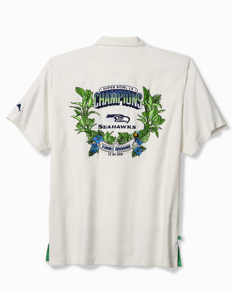 NFL Super Bowl LX Silk-Blend Camp Shirt