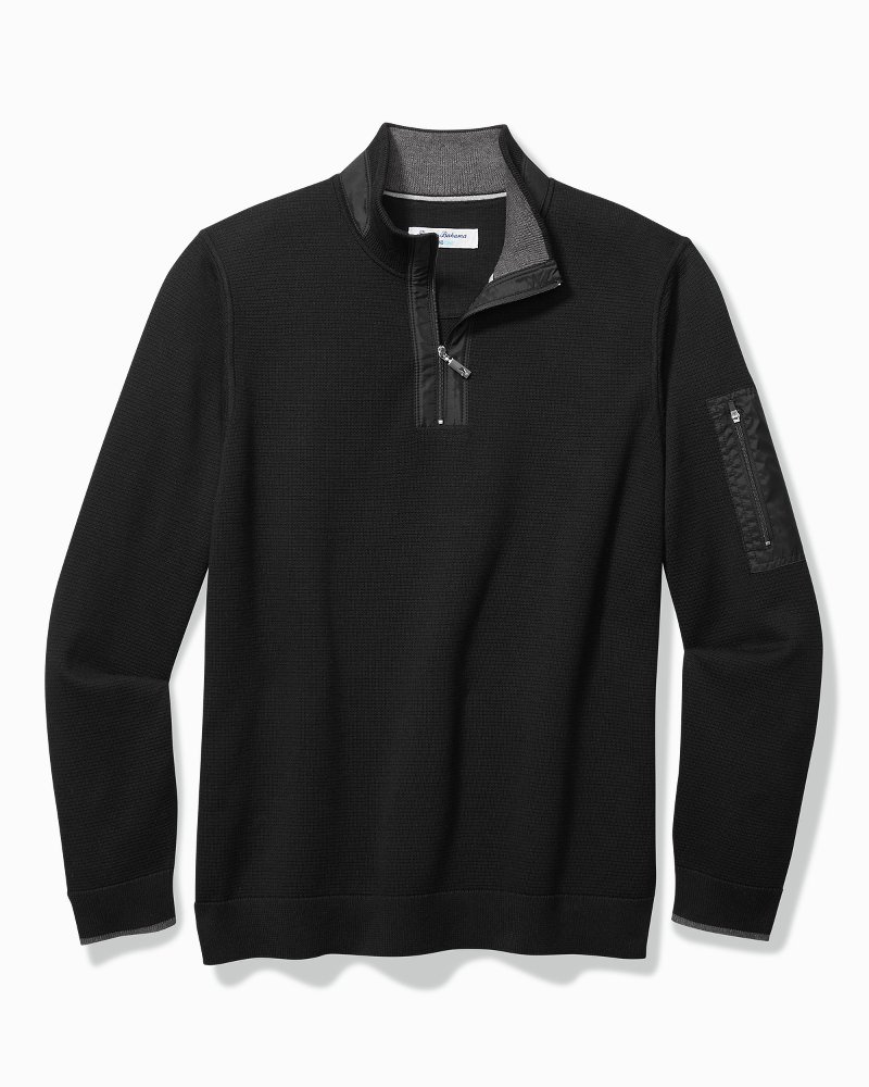IslandZone® Coolside Active Half-Zip Sweater