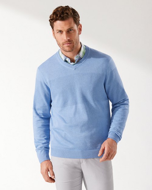 IslandZone® Coolside V-Neck Sweater