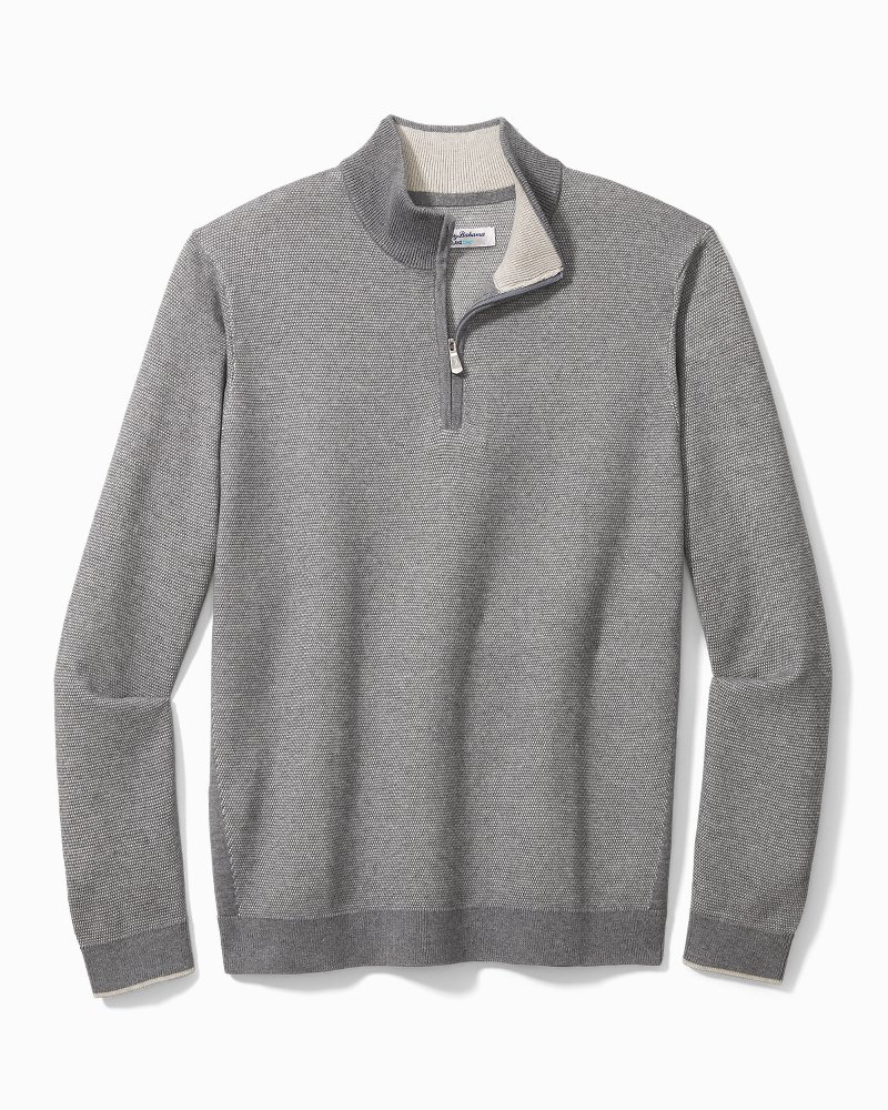 Coolside IslandZone® Long-Sleeve Half-Zip | Tommy Bahama Australia