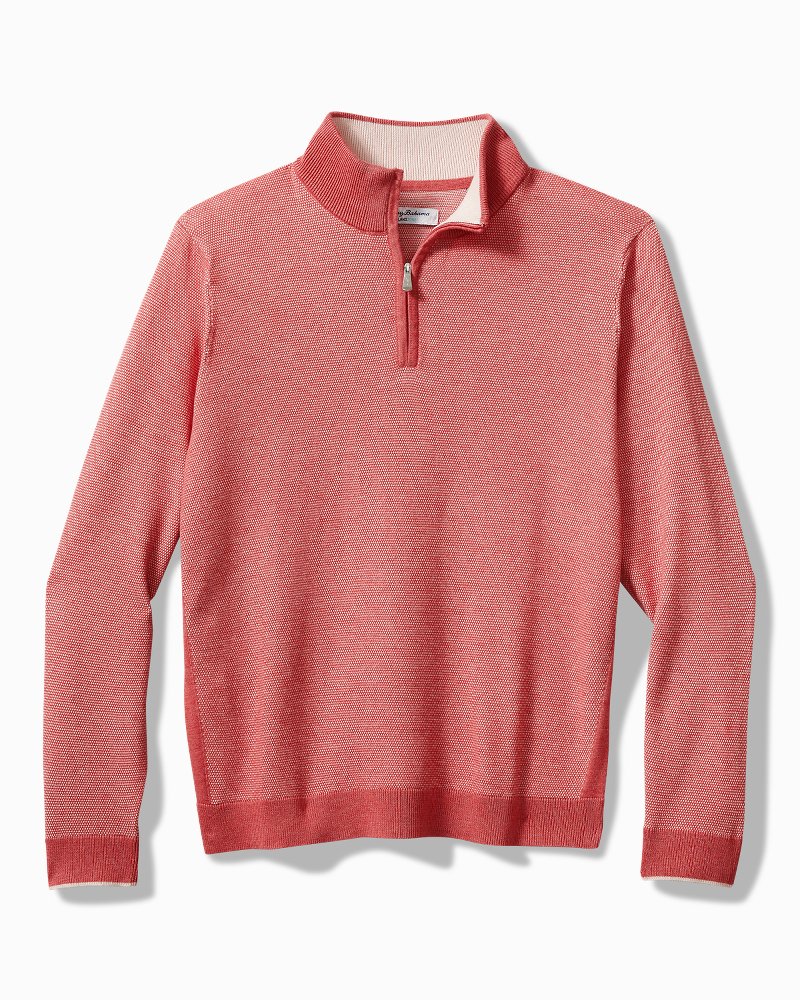 Men's Quarter-Zip Sweatshirt - Goodfellow & Co™ Cream M