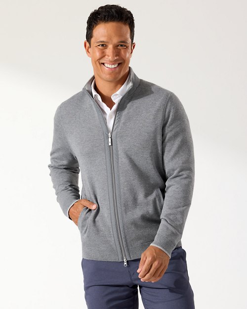 Coolside IslandZone® Full-Zip Sweater