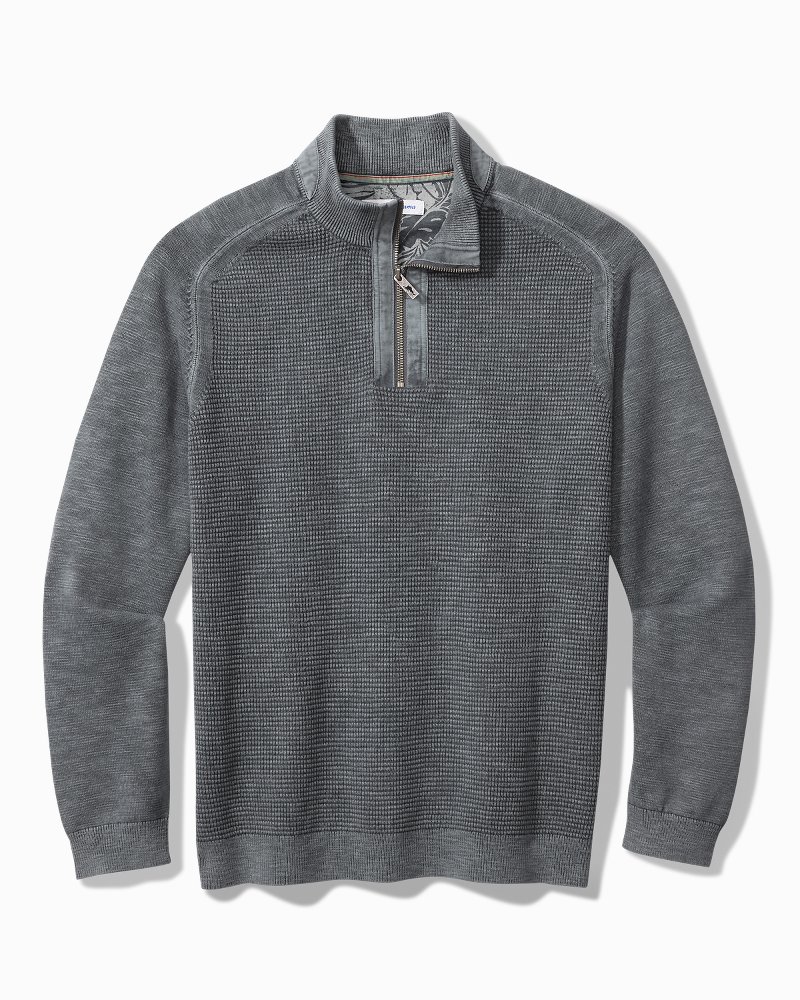 Reversible 2024 half sweater