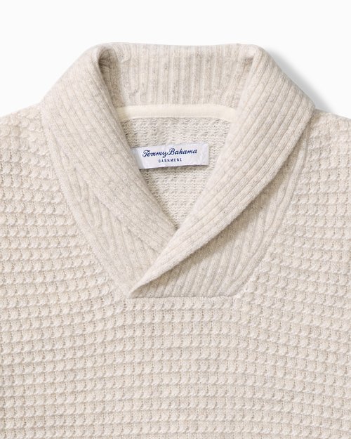 Updrift Cashmere Shawl Collar Sweater