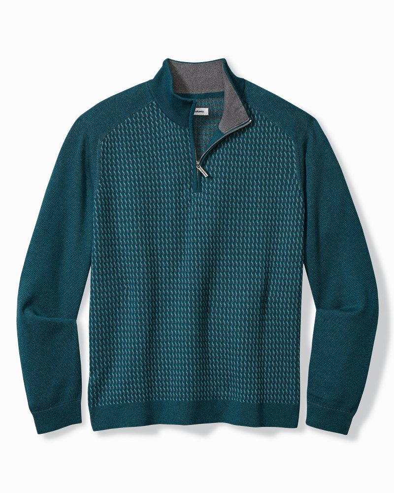 Coastal Shores Half-Zip Sweater