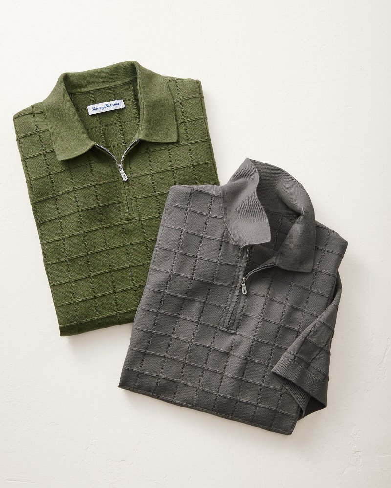 Coolside Quarter-Zip IslandZone Polo