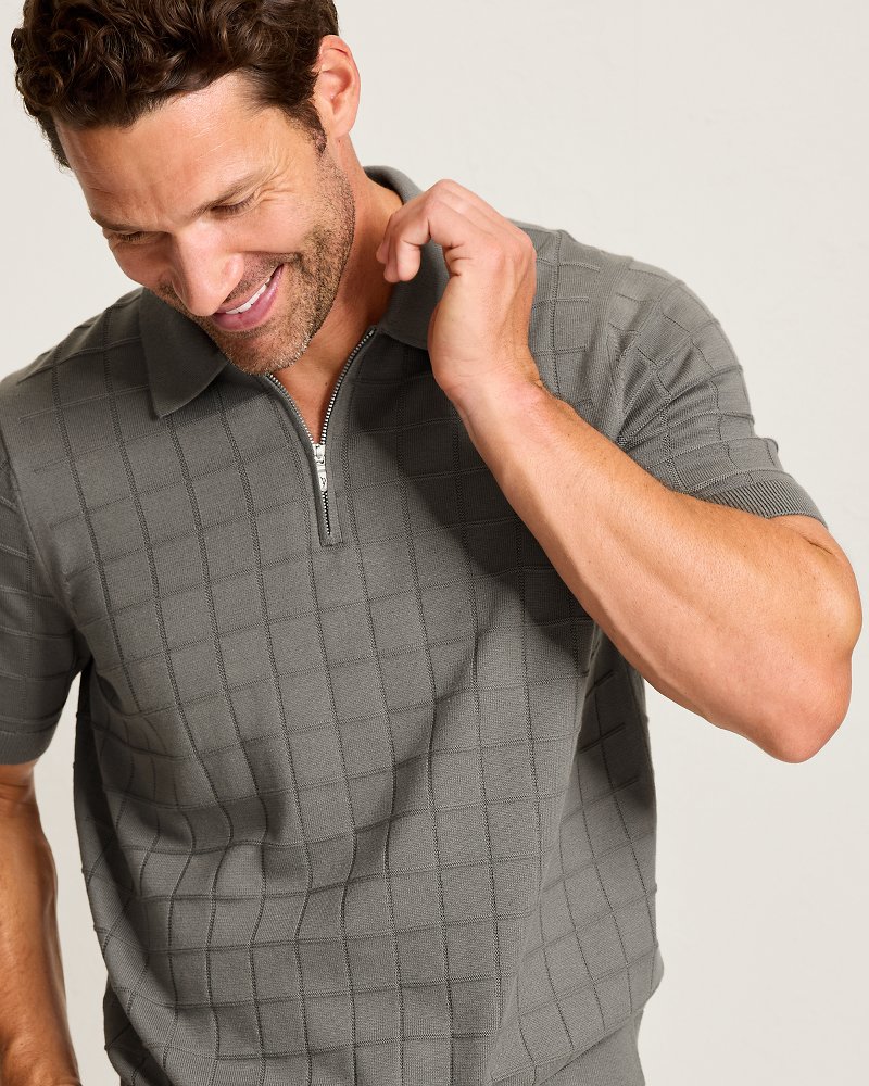 Coolside Quarter-Zip IslandZone Polo