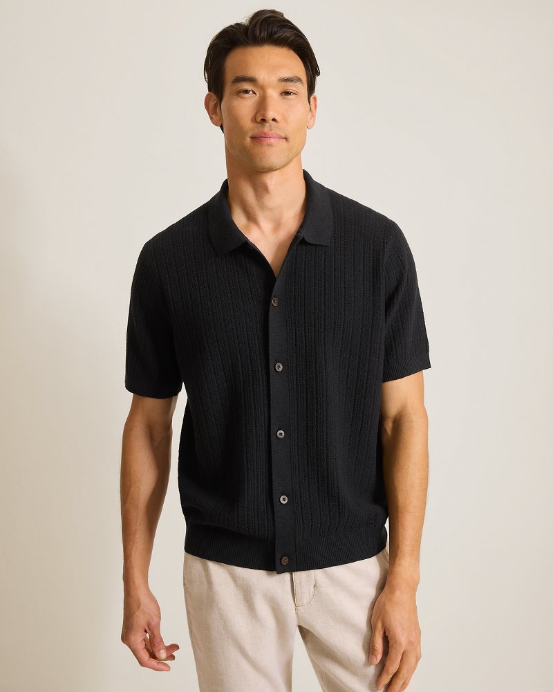 Villa View Button-Down Sweater