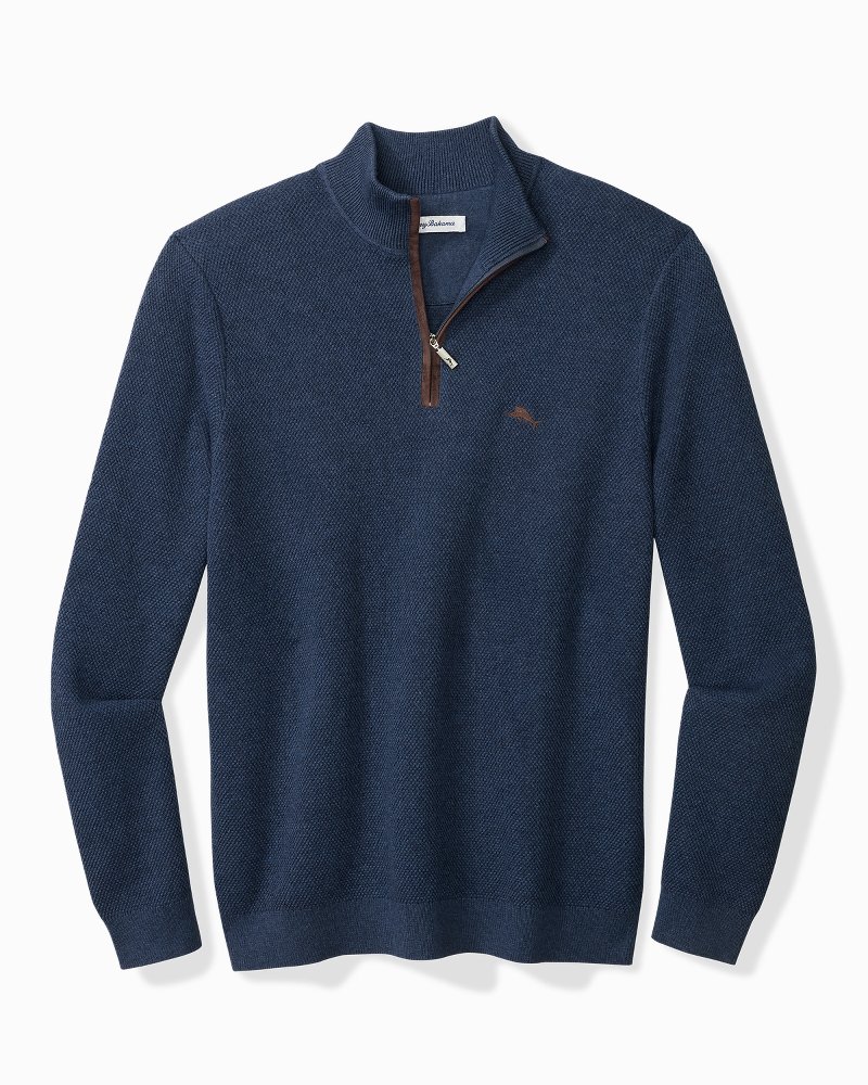 Marlin Luxe Half-Zip Sweater