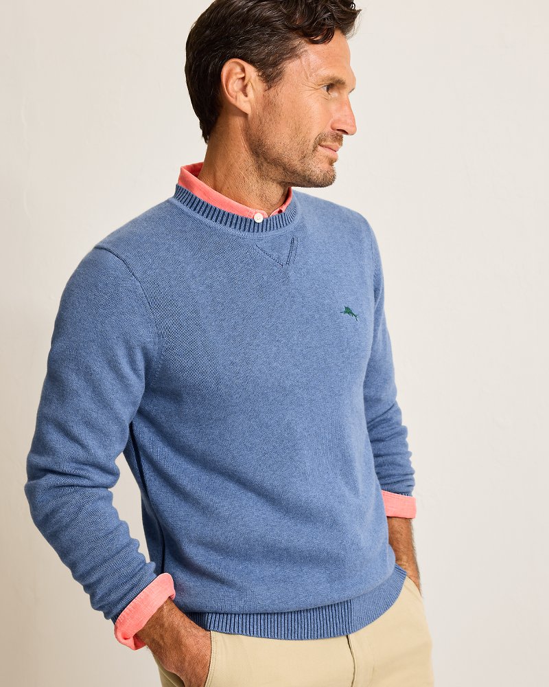 Marlin Luxe Crew Sweater