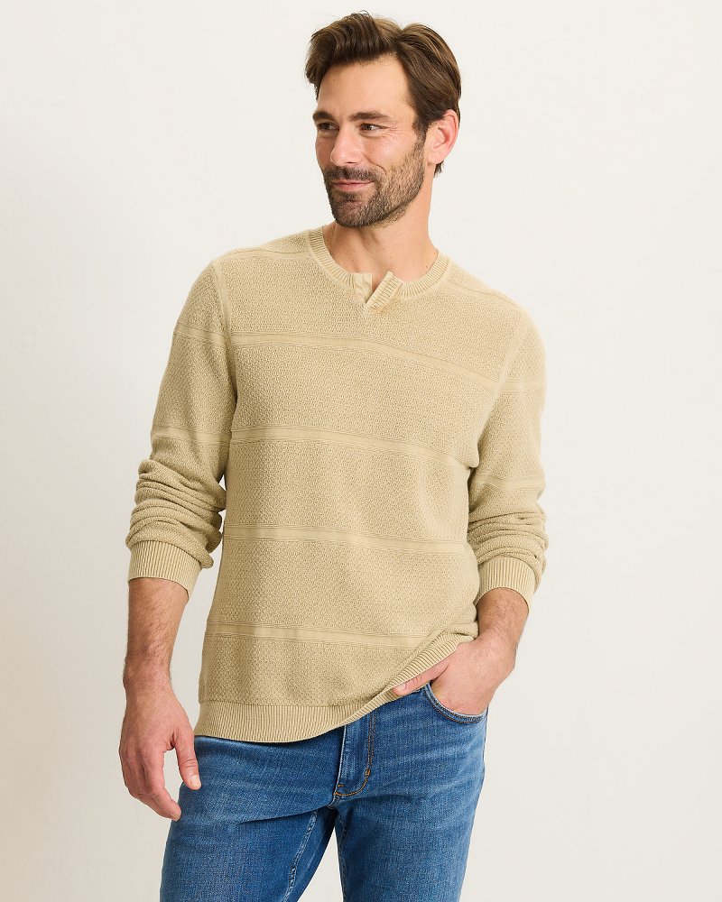 Saltwater Textured Abaco Sweater