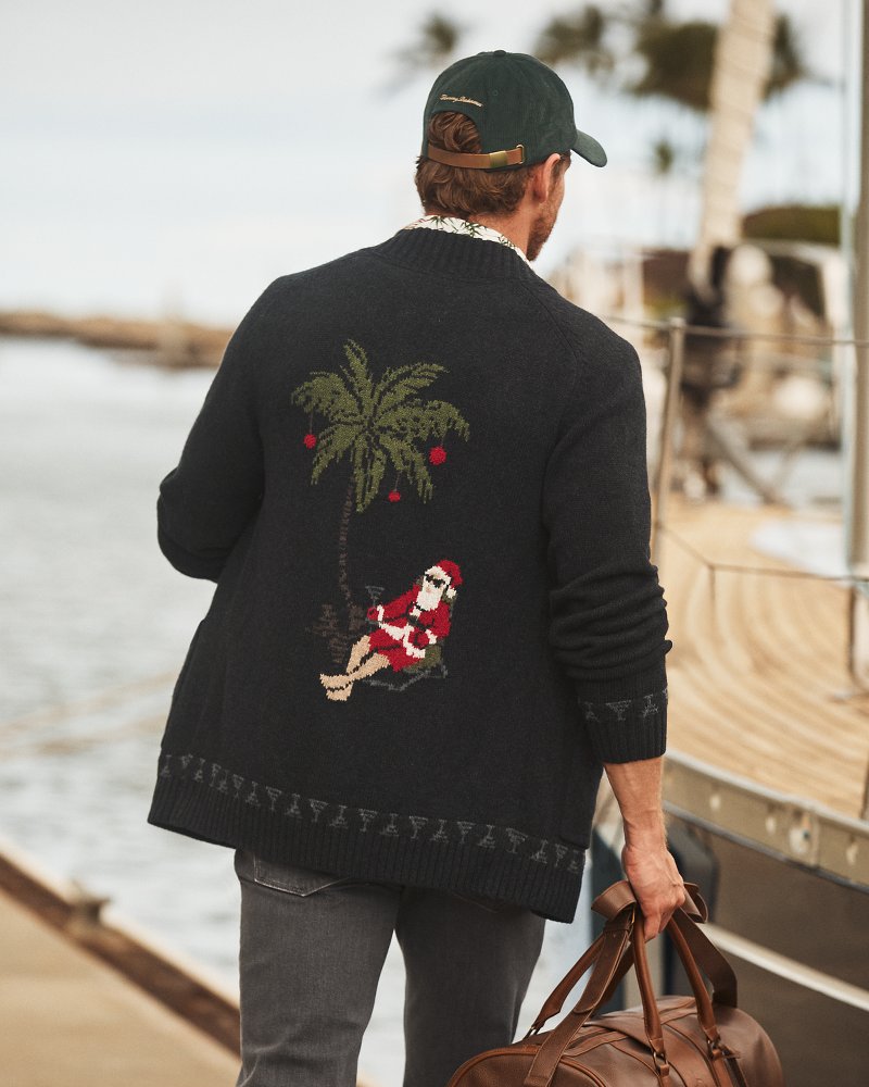 Beachy Claus Cardigan