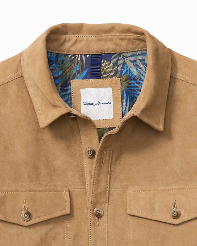 Canberra Coast Suede Shirt Jacket