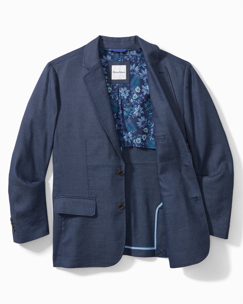 Lahaina Bay Linen-Blend Blazer