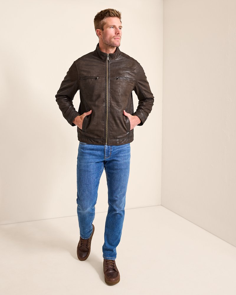 Thumbnail for Highland Rocker Leather Jacket