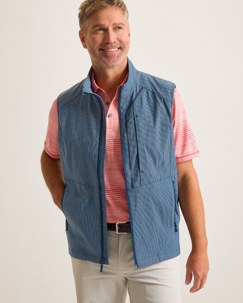 On Par Pro Vista Check Performance Vest