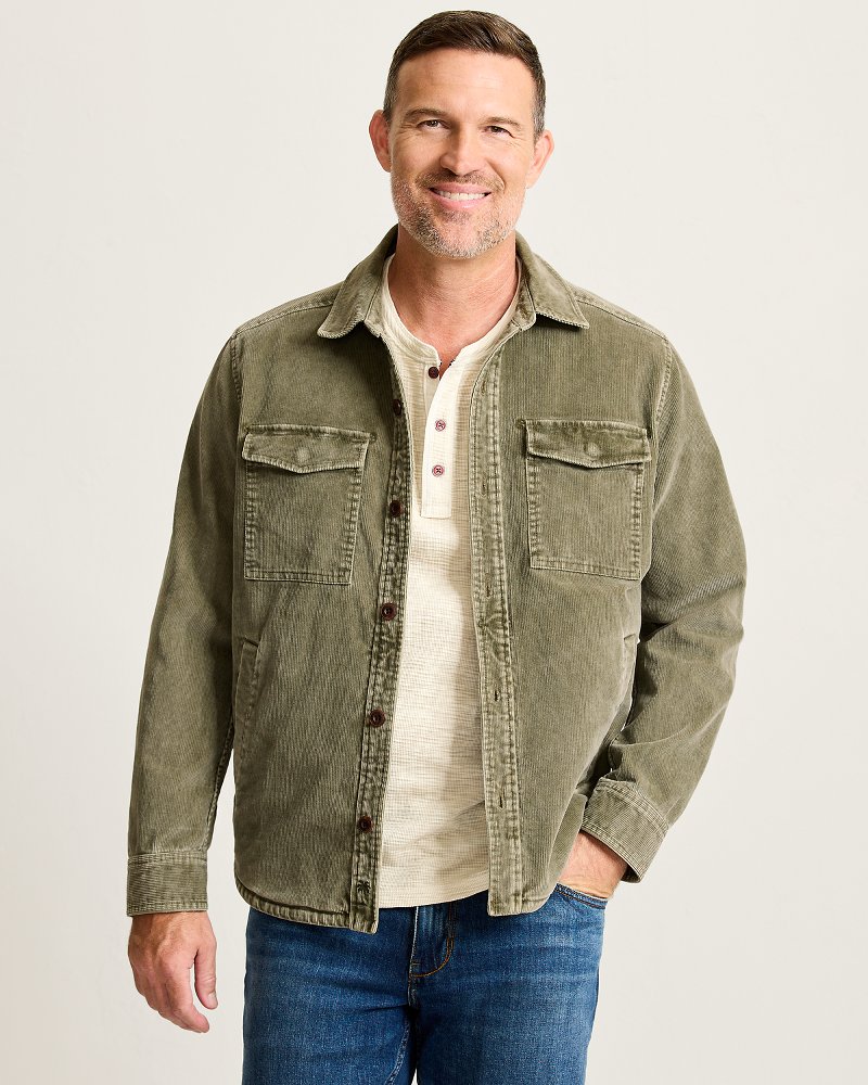 Camden Cord Shirt Jacket