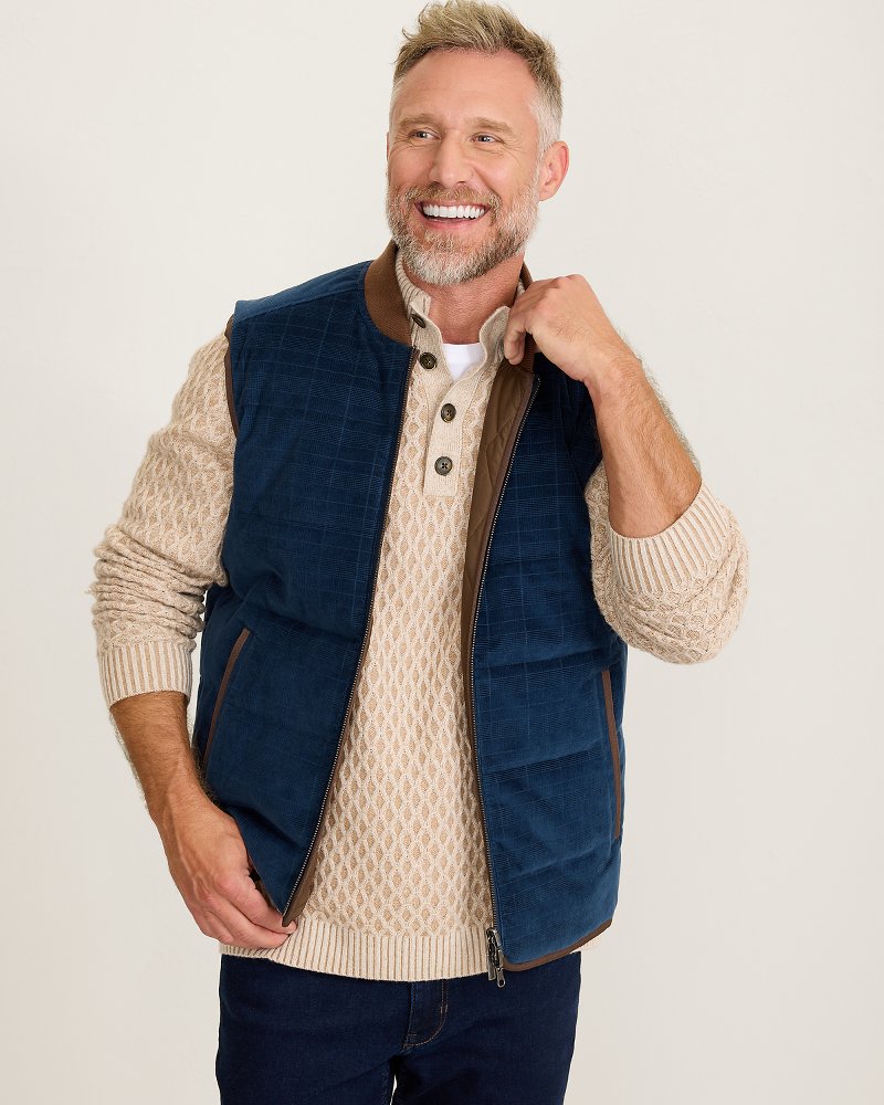 Ravenna Reversible Full-Zip Vest