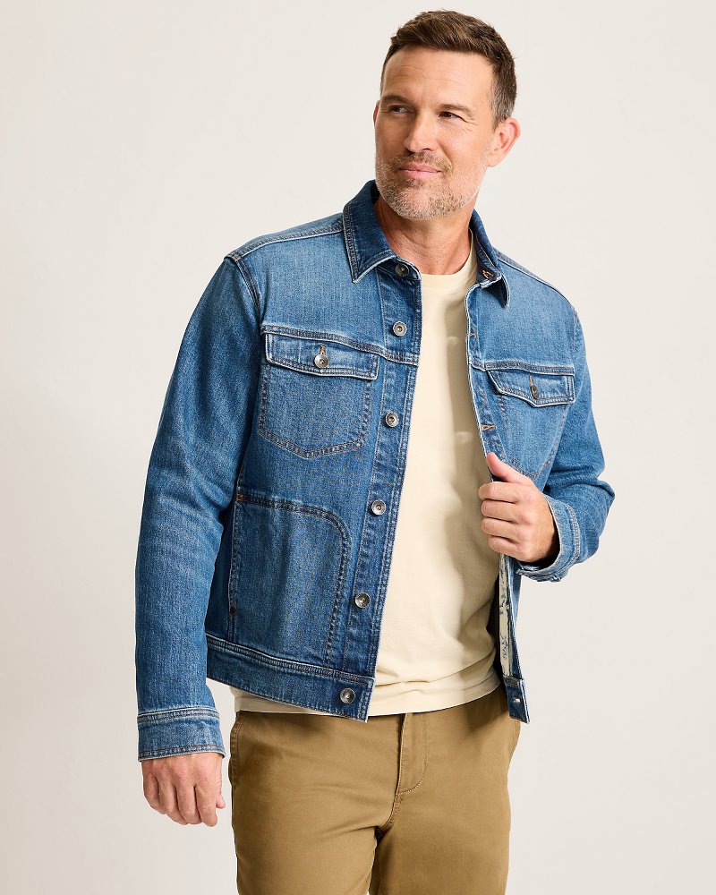 Indigo Palms Trucker Jacket