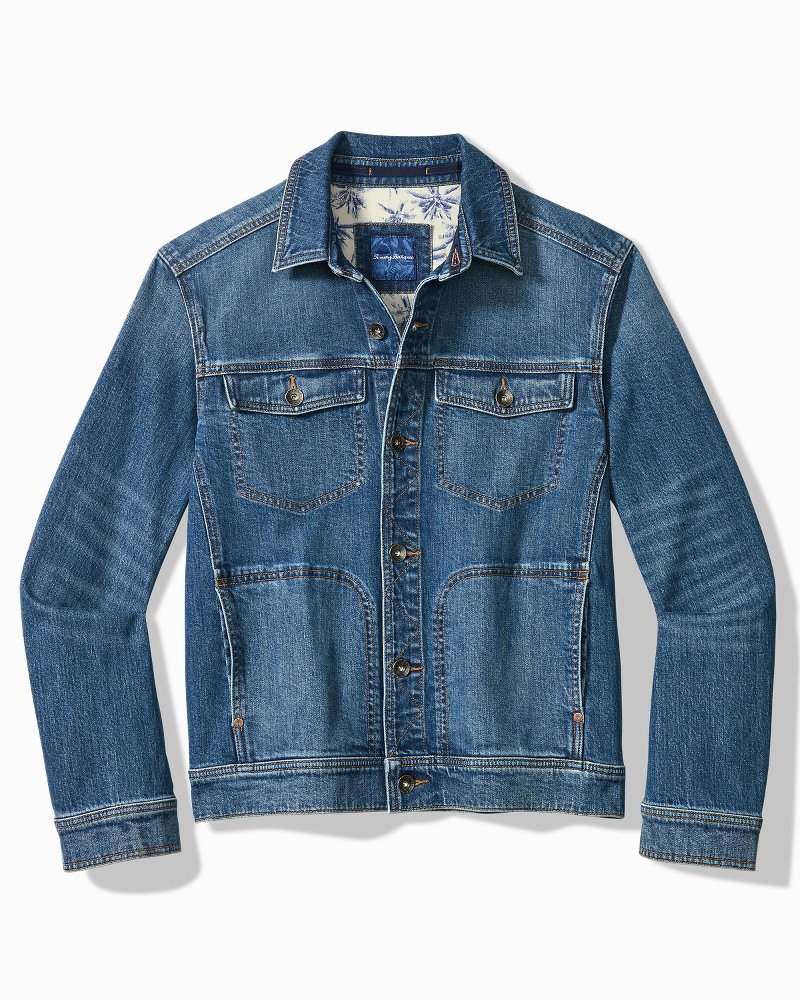 Indigo Palms Trucker Jacket