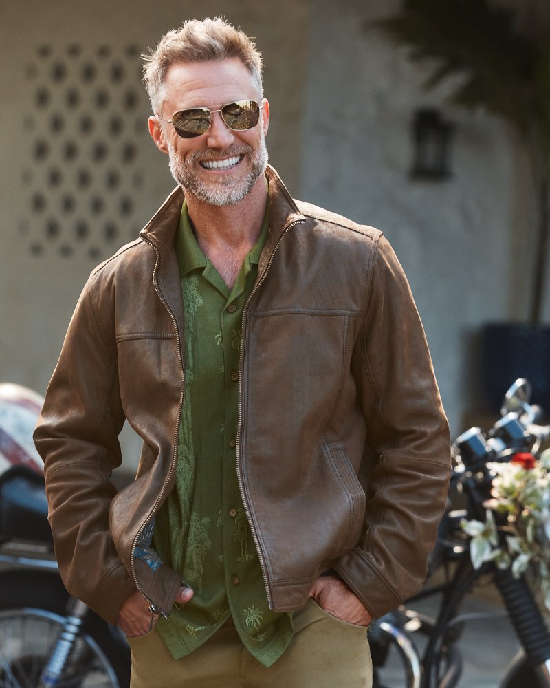 Rocker Coast Leather Jacket