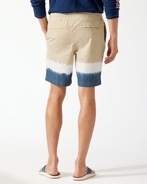 Sand and Beach Elastic-Waist 8-Inch Shorts