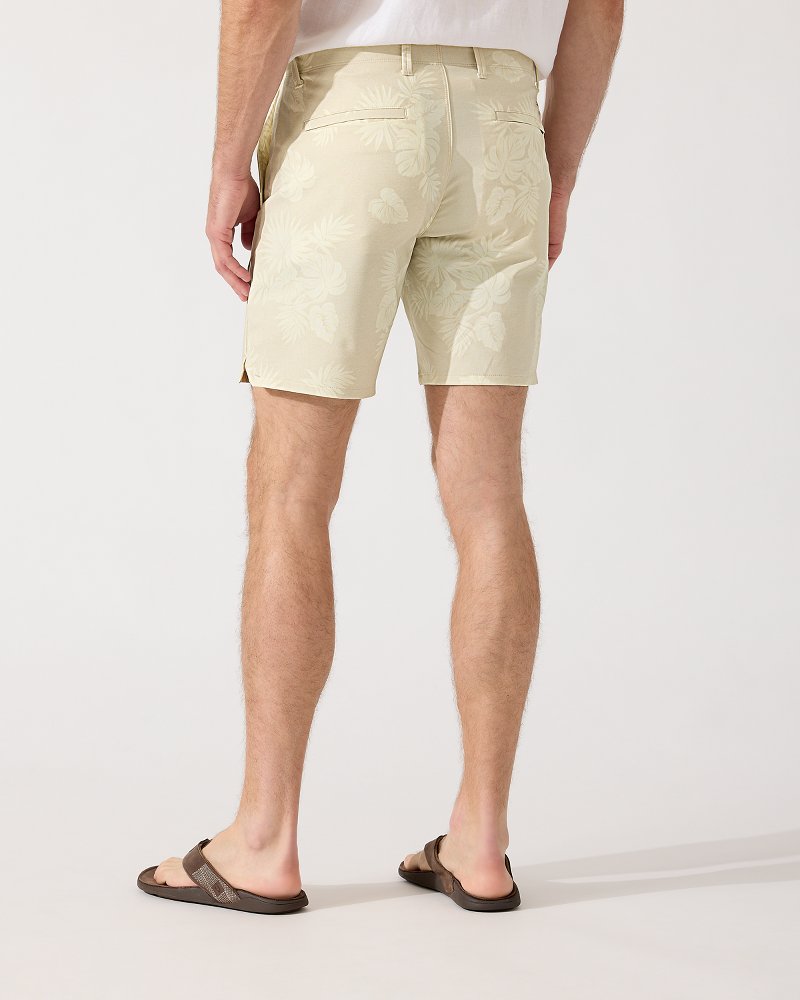 On Par Paradise IslandZone® 8-Inch Flat-Front Shorts
