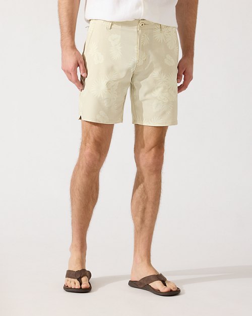 On Par Paradise IslandZone® 8-Inch Flat-Front Shorts