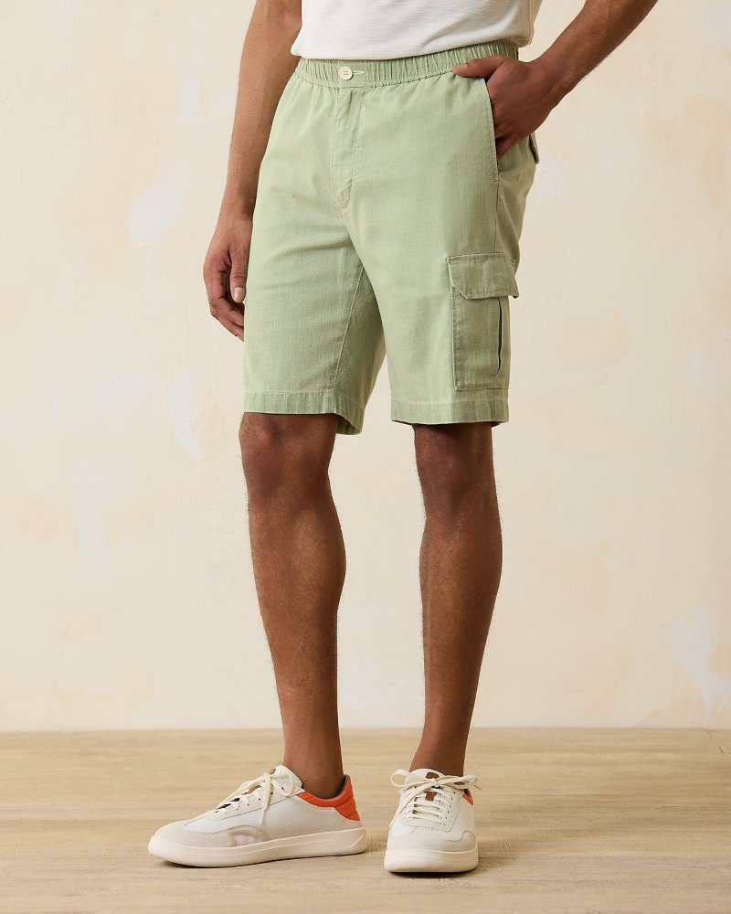 Tommy Jeans Aiden baggy cargo shorts in khaki