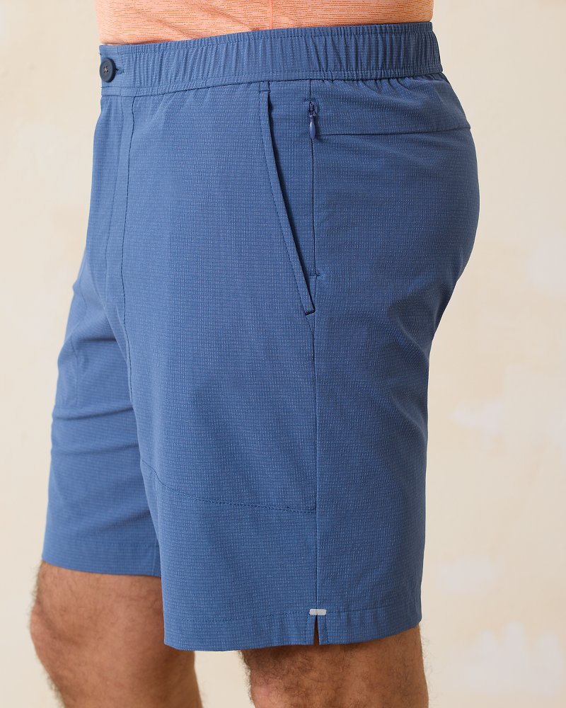 Thumbnail for Chip Shot E-Waist IslandZone 8-Inch Shorts