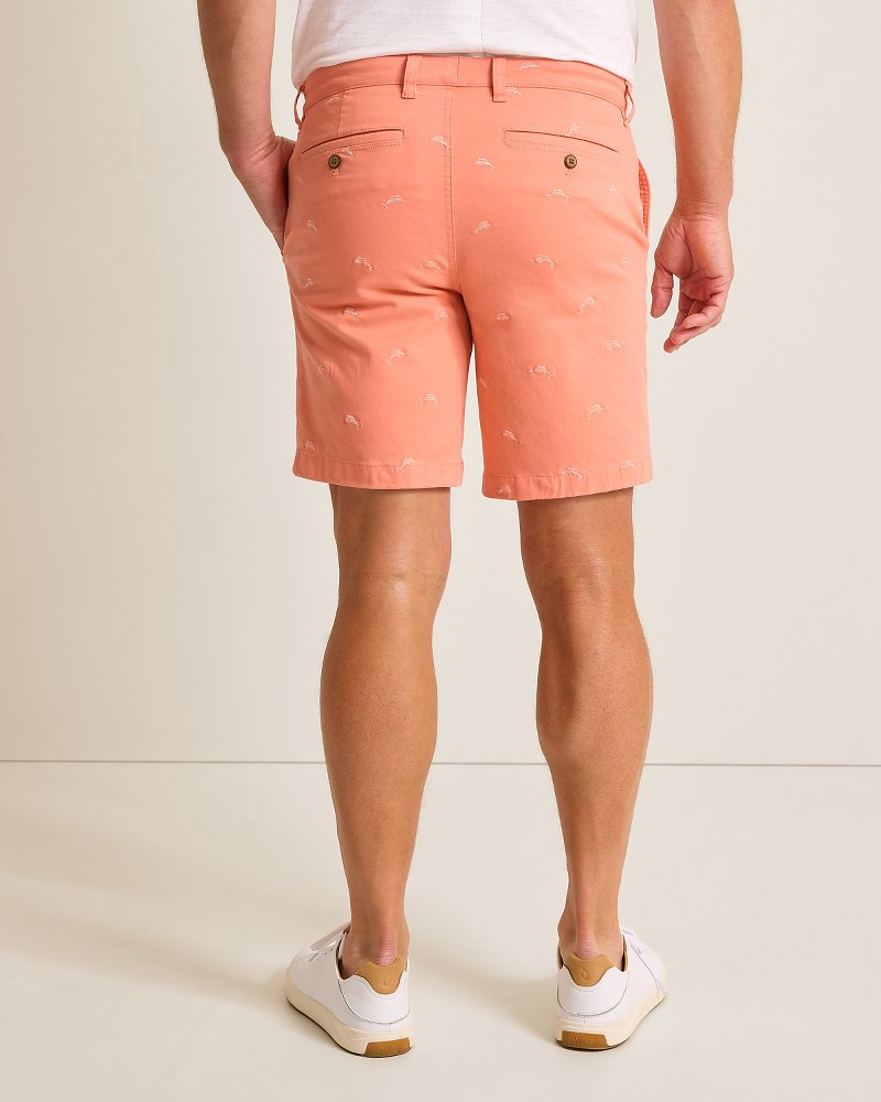 Boracay Citrus Splash 9-Inch Shorts
