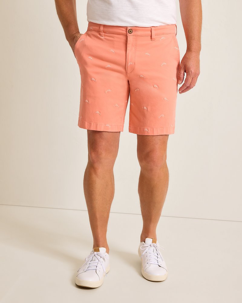 Boracay Citrus Splash 9-Inch Shorts