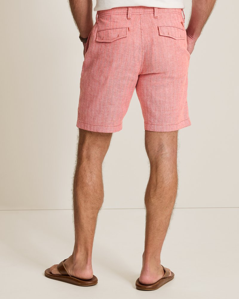 Beach Coast Stretch-Linen 9-Inch Shorts thumbnail 3