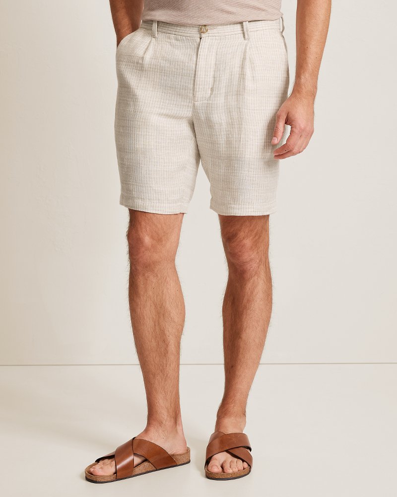 Baird McNutt Linen 9-Inch Shorts