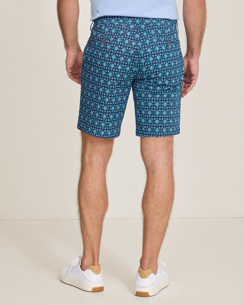 Boracay Palm Press 9-Inch Shorts