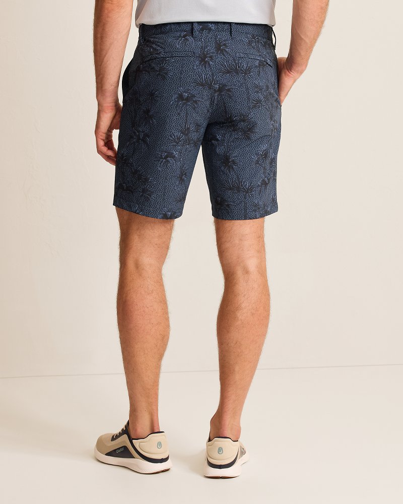 Chip Shot Midnight Fronds IslandZone 9-Inch Shorts