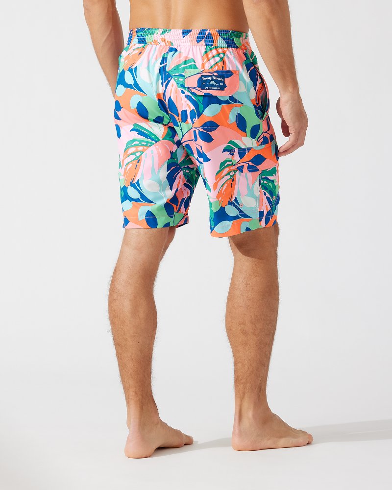 Baja Beach Day Blooms 9-Inch Board Shorts